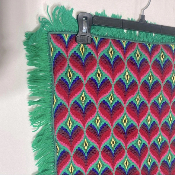 Vintage Handmade Woven Tapestry Art Decor - Picture 10 of 13